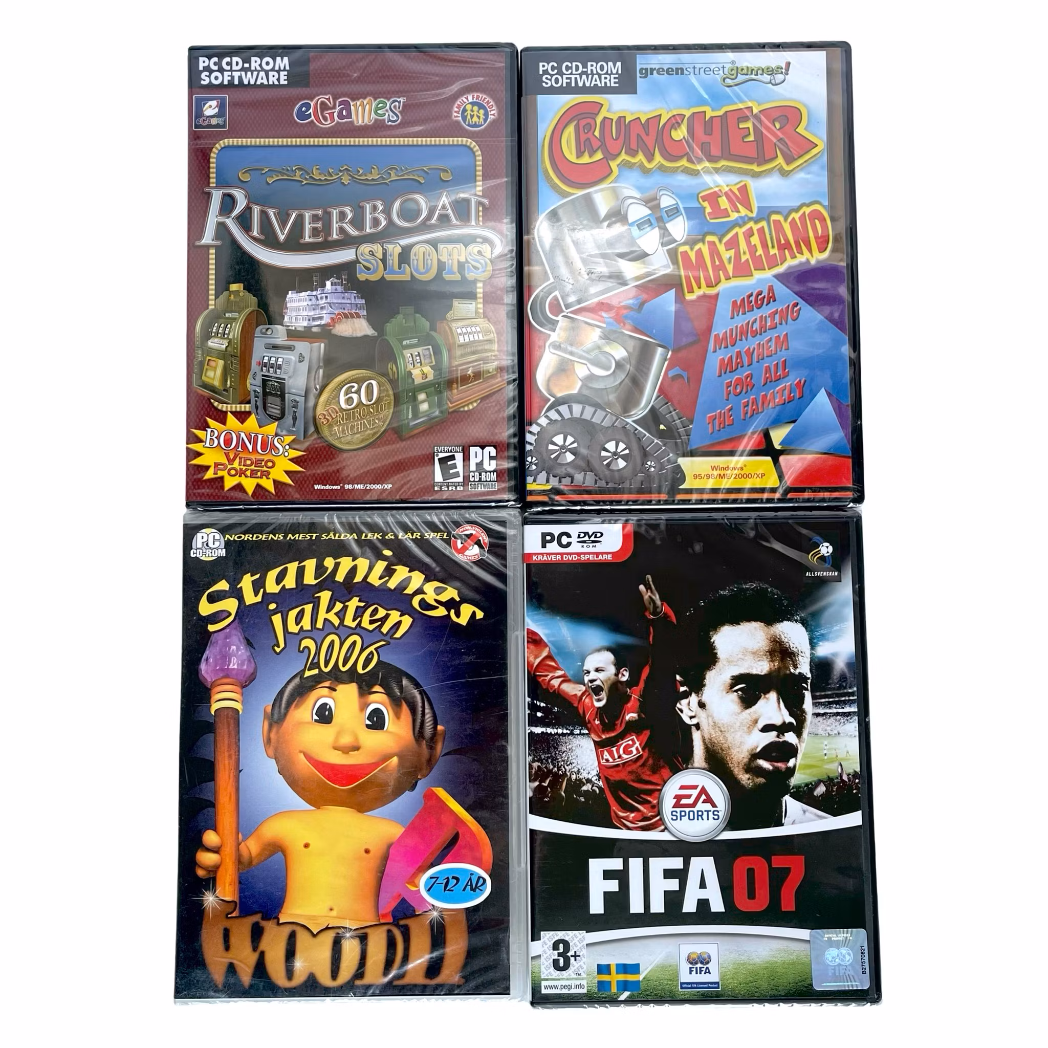 PC Spel Samling 4st, Ny