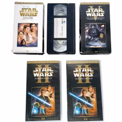 Star Wars-film, samling 5 VHS-film