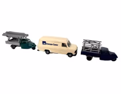 Praline 3 stk, modelbiler HO Skala