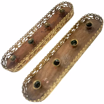 Vintage, 2 st Ljusstakar Från Stadsmissionens Industrihem