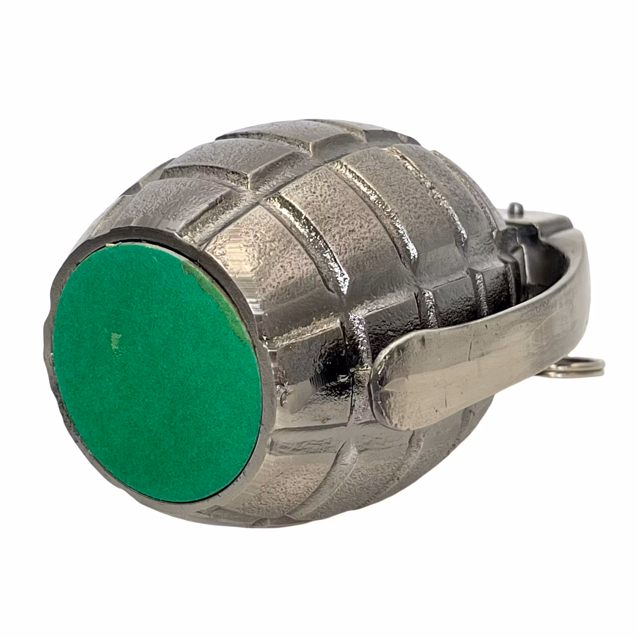 Briquet en métal en forme de grenade à main