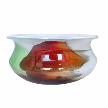 Per Lütken für Holmegaard glas skål