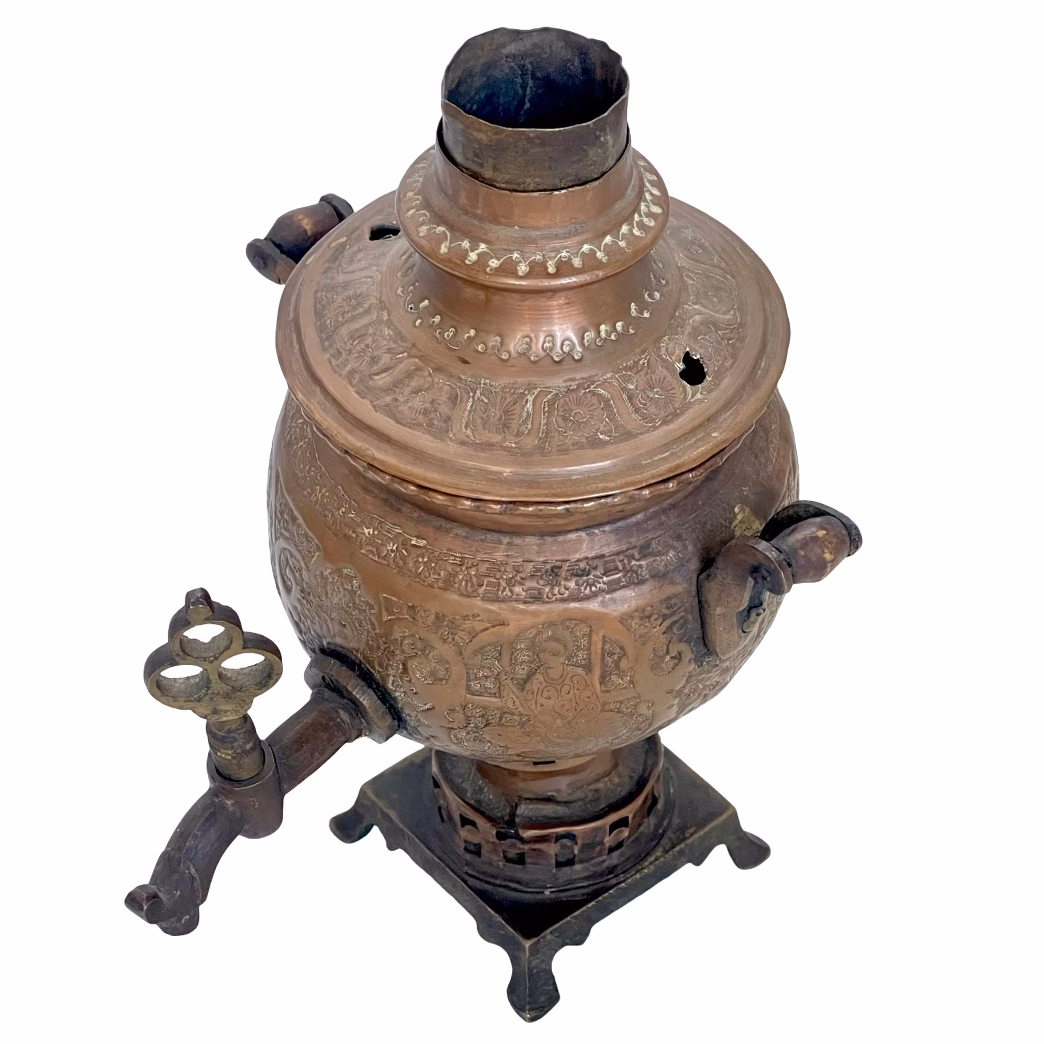 Antique Samovar, copper 19th century