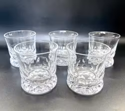 5 pezzi, Göran Wärff, Tumbler, Prince, Bicchiere da whisky, Kosta