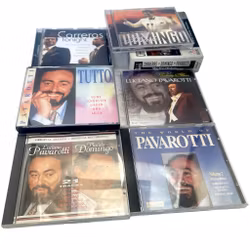 Pavarotti Classic Collection med Domingo och Carreras, 6 CD