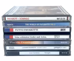 Pavarotti Classic Collection med Domingo och Carreras, 6 CD