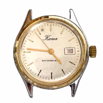 Karex - Antimagnetic med datum, herrarmbandsur