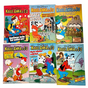 Kalle Anka med Fantomen ...25 st
