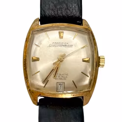 Precyzyjny męski zegarek na rękę SchwarzWalder Automatic z 25 klejnotami