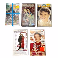 Samling av Familj Filmer, 5 st VHS, Ny