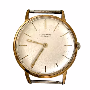 Vintag, Junghans 17 juveler, herrarmbandsur