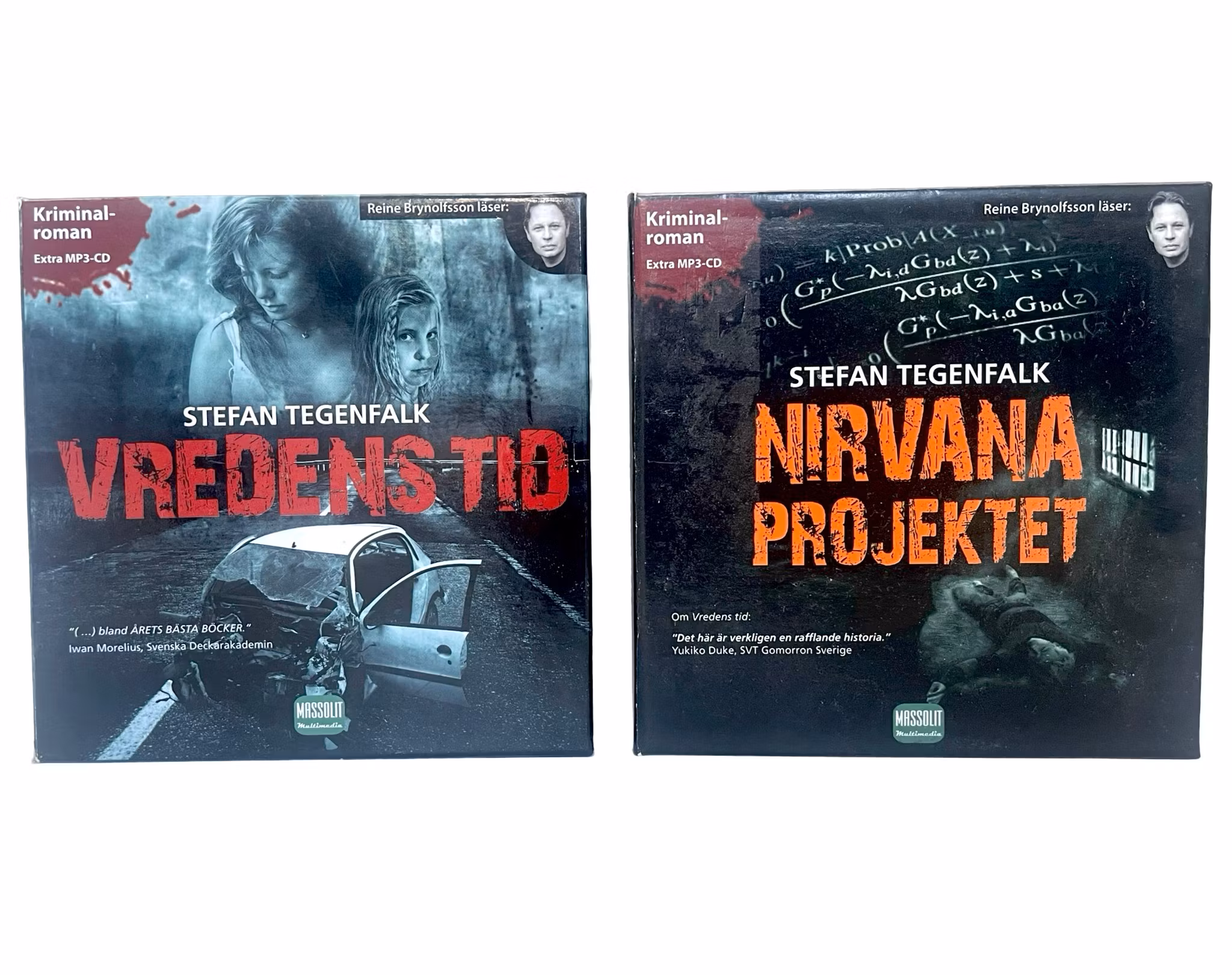 Audiobook na płycie CD, Stefan Tegenfalk Czas Vreden i projekt Nirvana