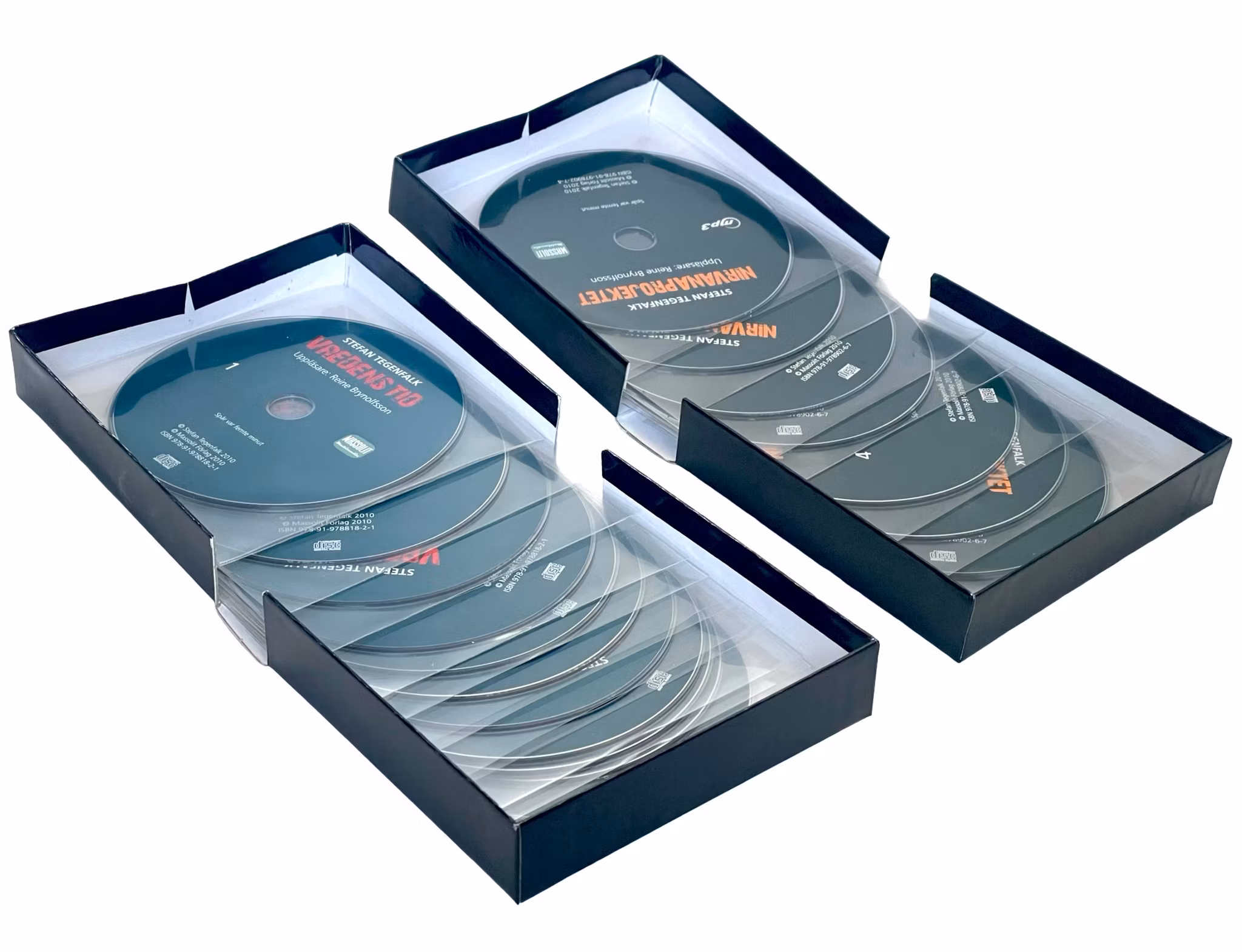 Audiobook na płycie CD, Stefan Tegenfalk Czas Vreden i projekt Nirvana