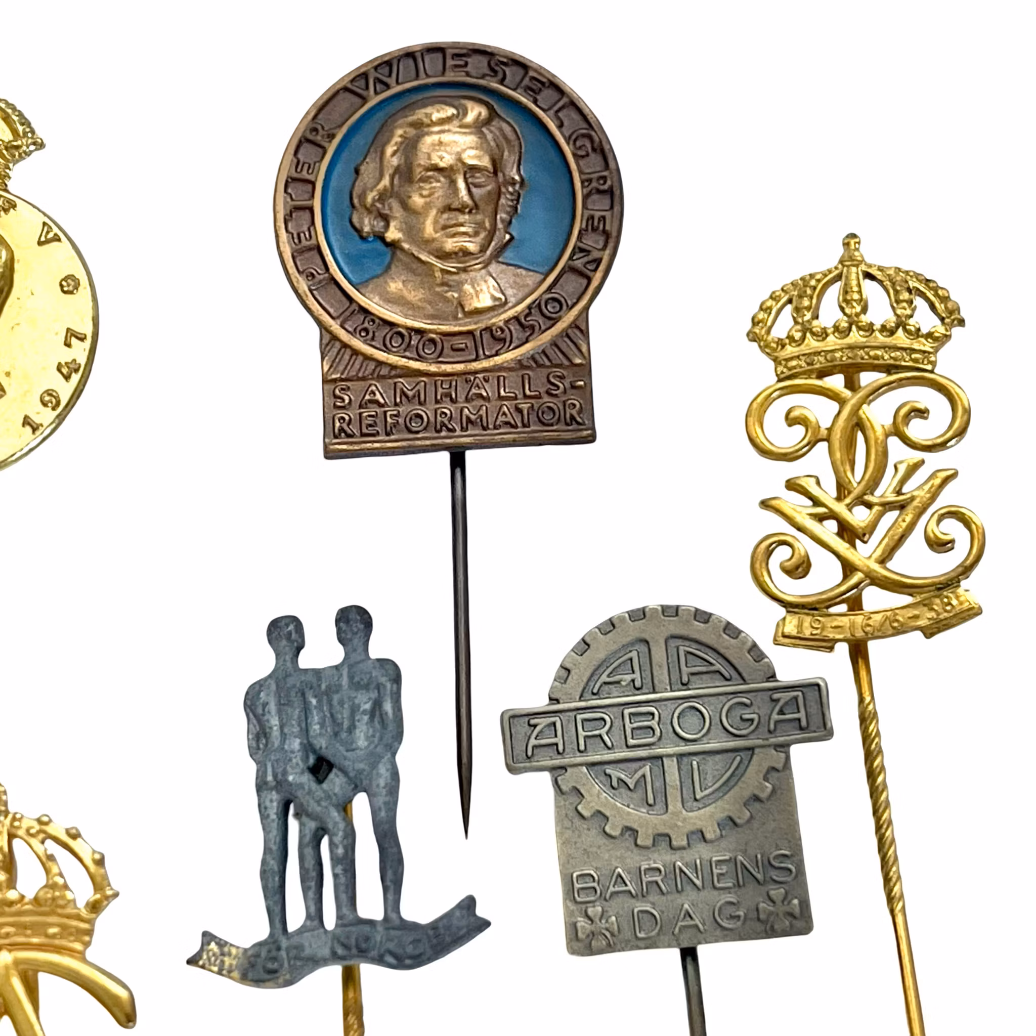 Segni di spilli, Arboga e 12 pz. Altro