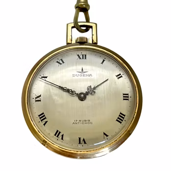 Dugena Anker 17 juveler fickur, Antichoc med kedjan