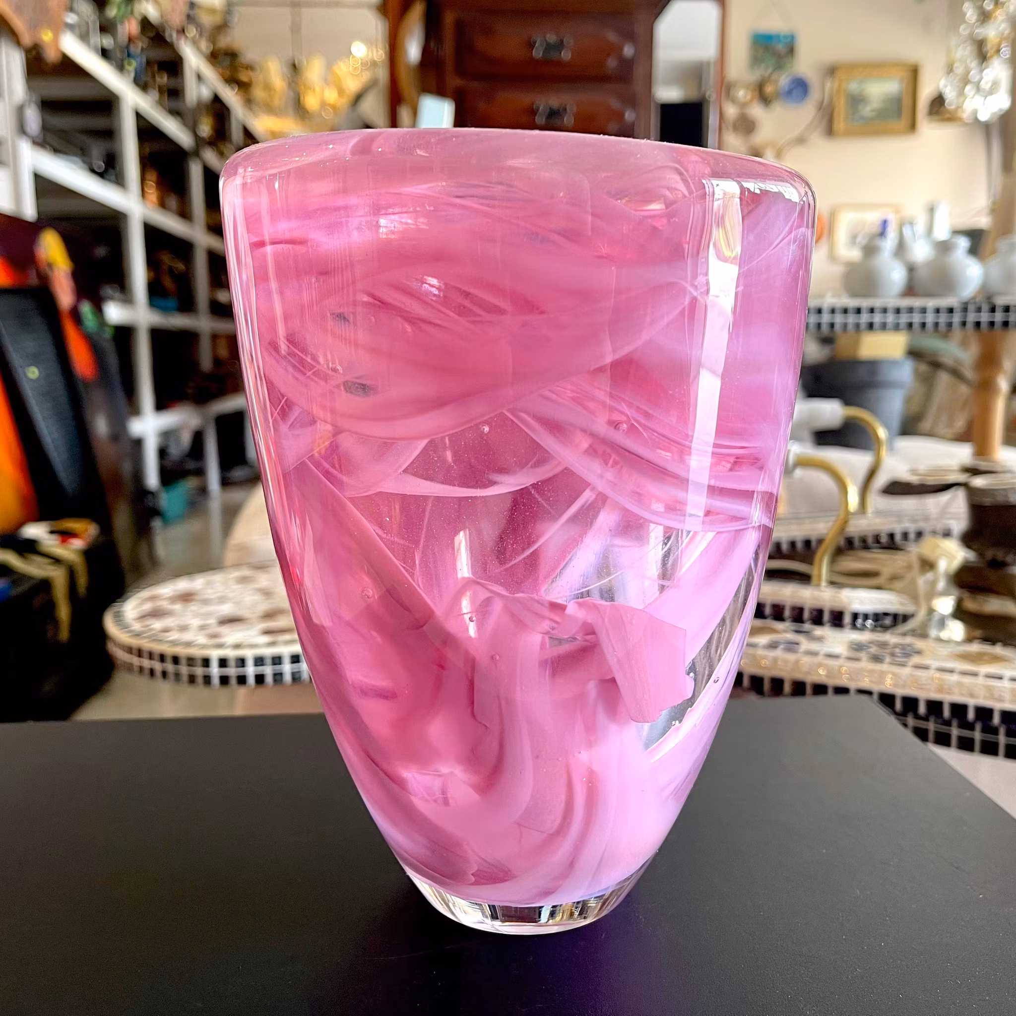 Anny Ehrner. Wazon szklany - Atol - Kosta Boda