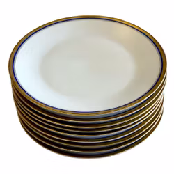 9 stk, Hutschenreuther Arzberg Bavaria porcelænstallerkener