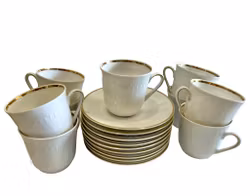 18 parti, Luxor, Hutschenreuther Arzberg Bavaria, piatto in rame, porcellana