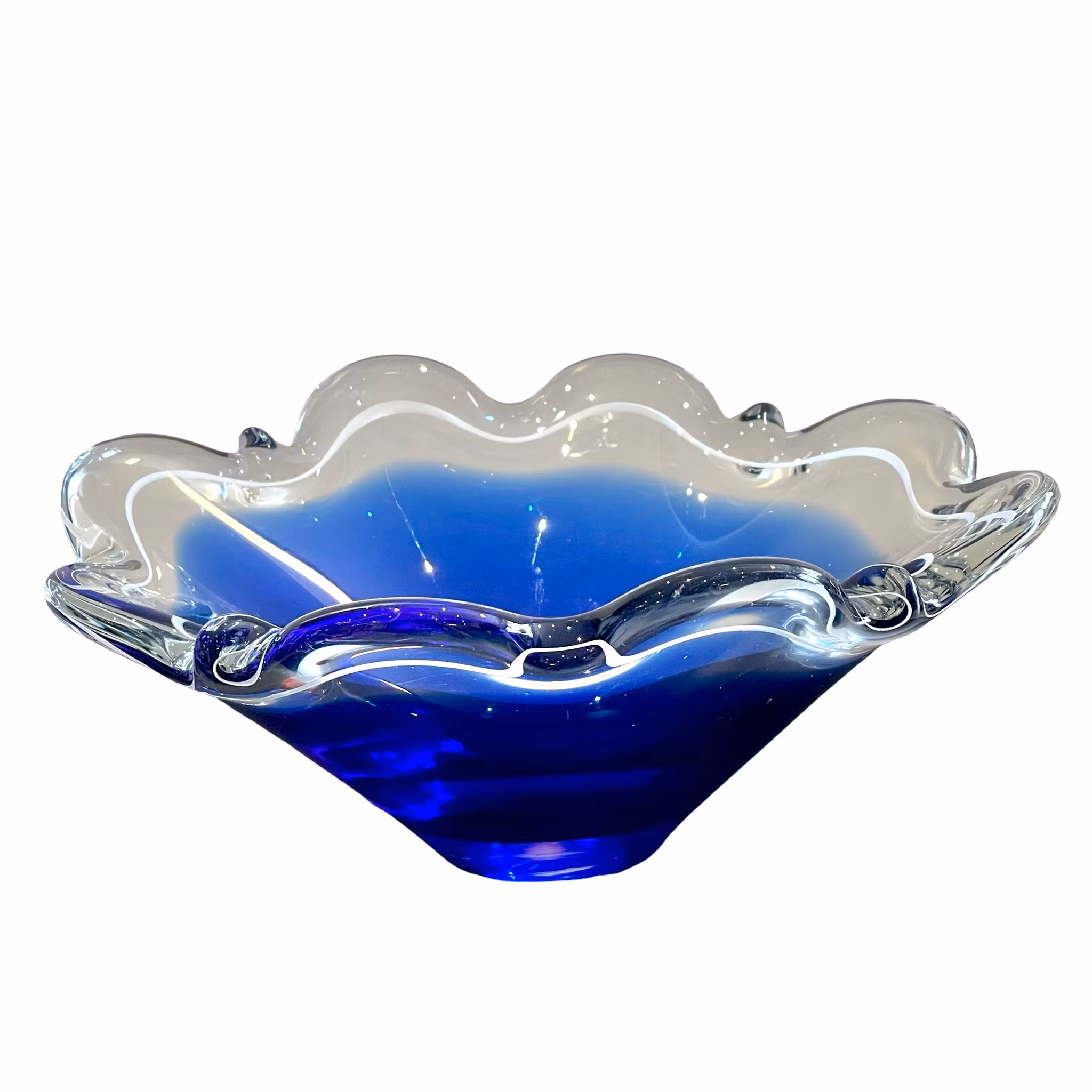 Walter Johansson, Blå glassbolle, Orrefors