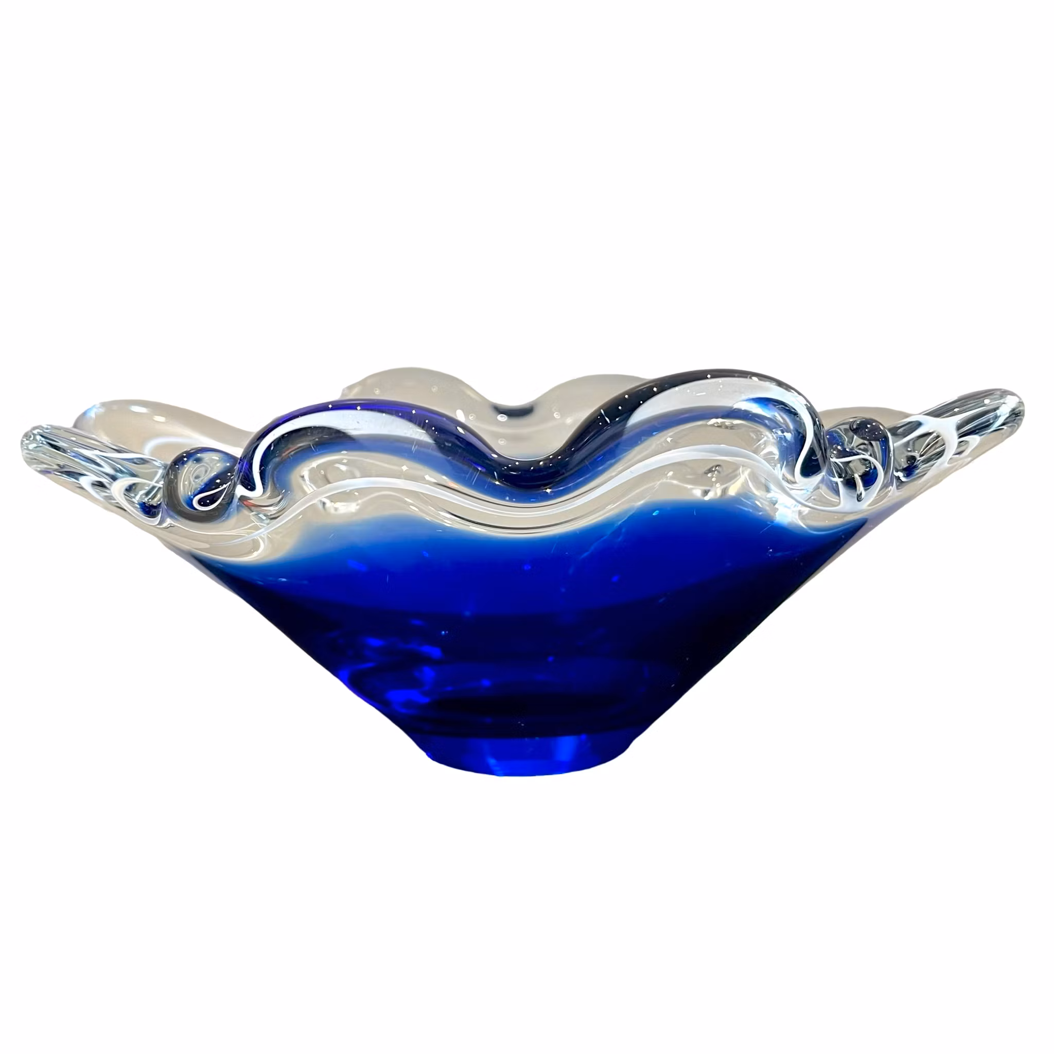 Walter Johansson, Blå glassbolle, Orrefors