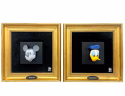 2 st, Väggrelief, JIE art Disney collection, Gantofta
