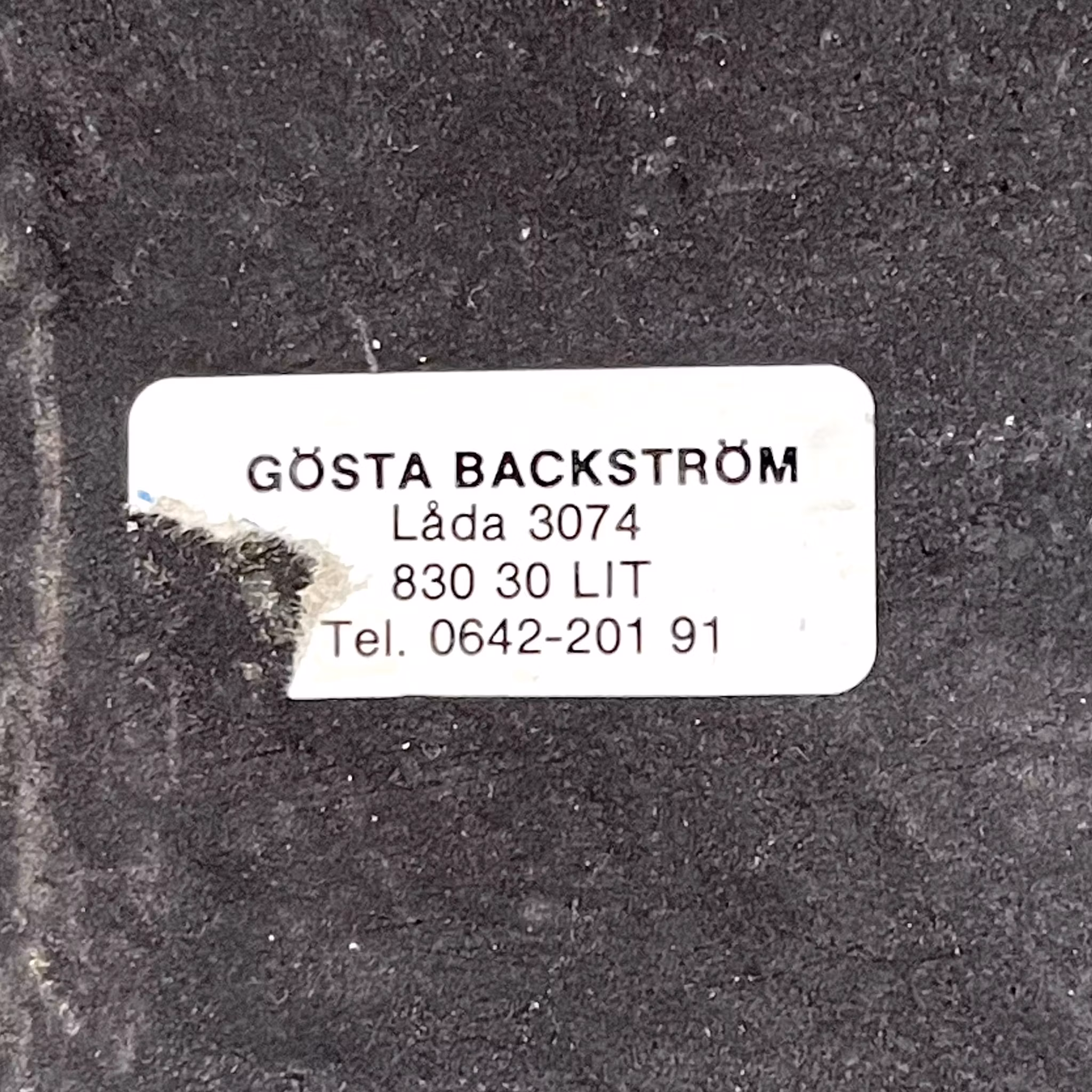 Vægrelief, keramik, Gösta Backström