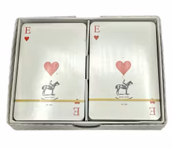 Vintage, 2 st. decks speelkaarten, Fred Piatnik & Sons. Wenen