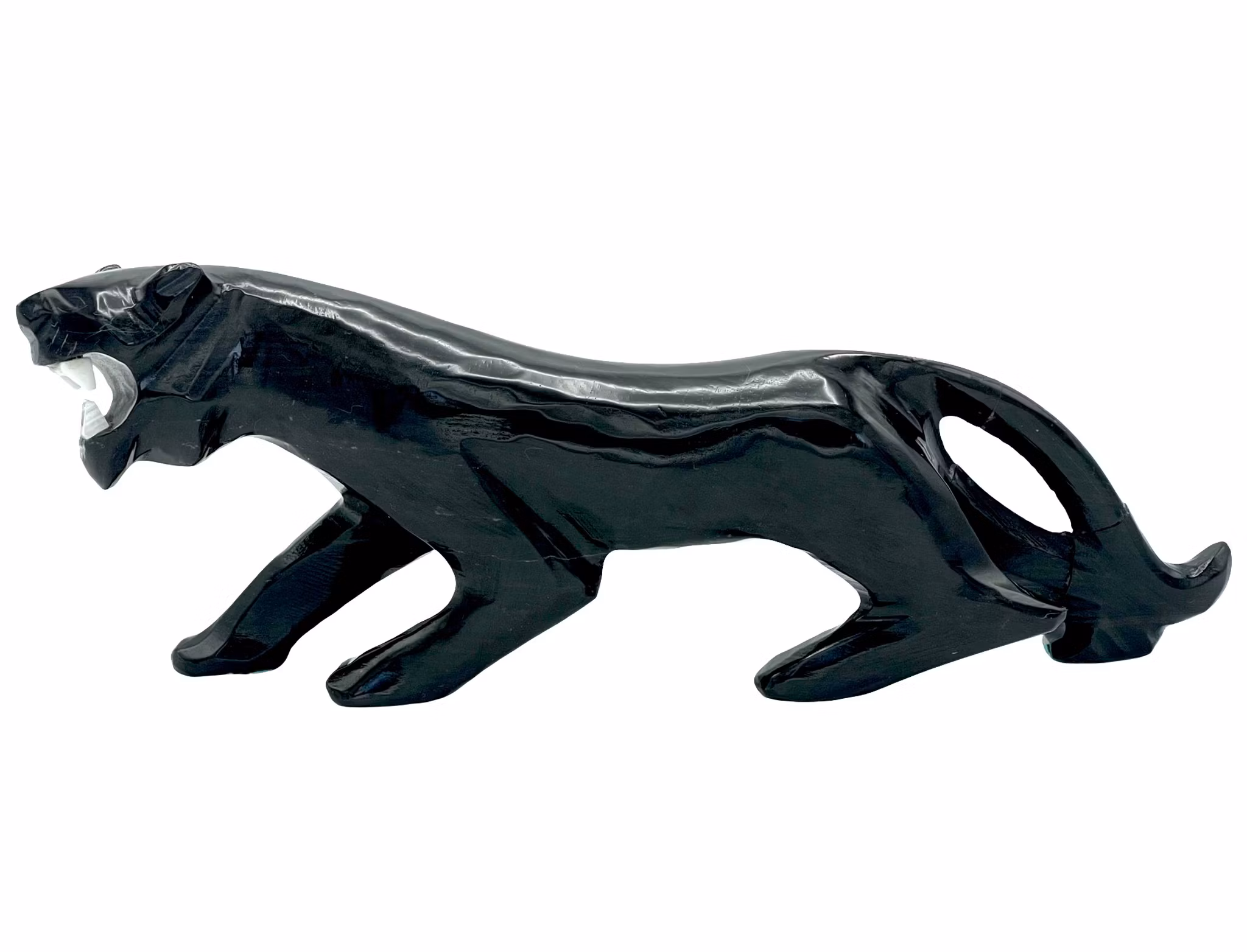 Scultura, Pantera nera scolpita, pietra onice