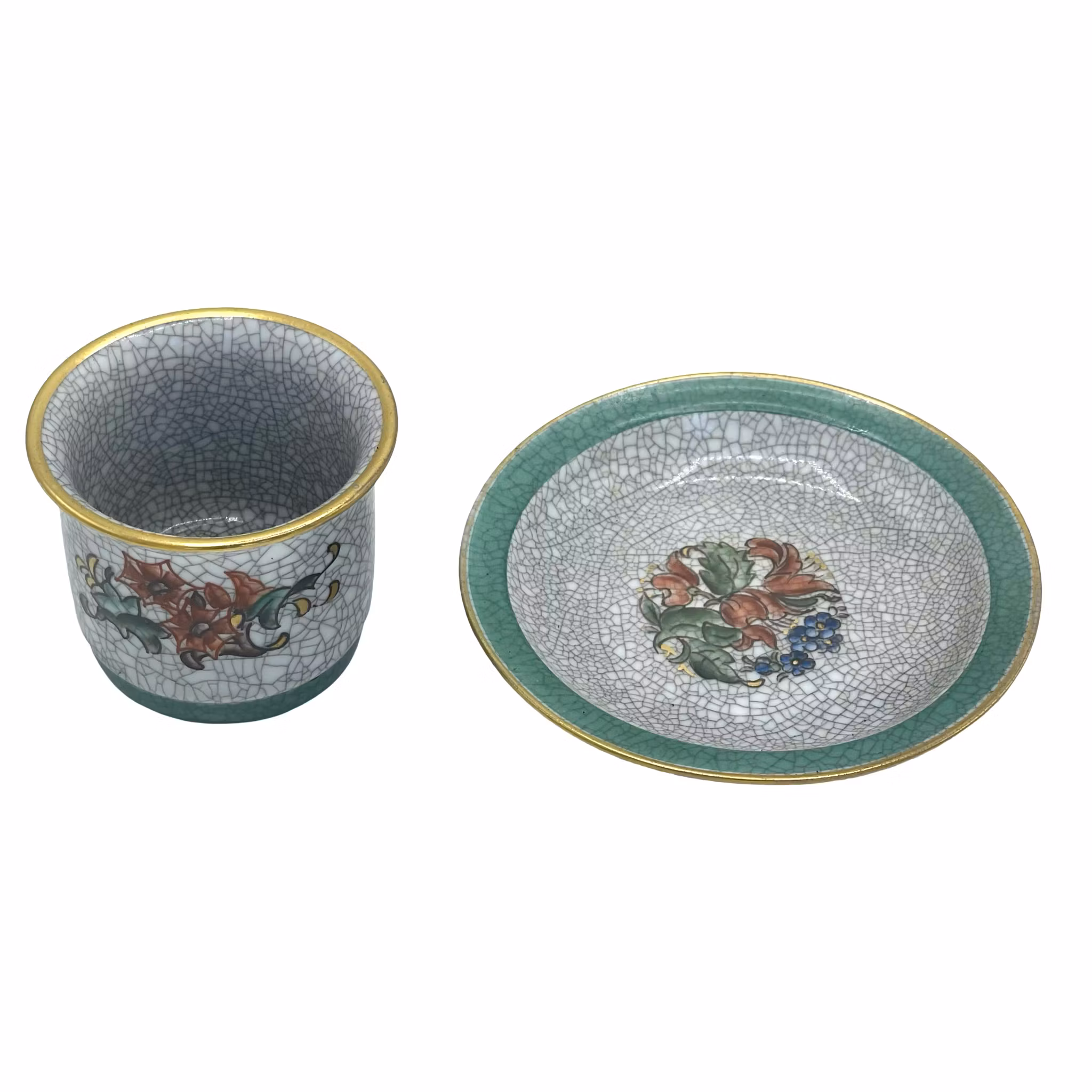 Dahl Jensen Kööpenhamina, Crackel-kuppi ja lautanen