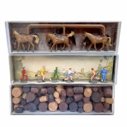 10 stk, Merten miniaturefigurer HO