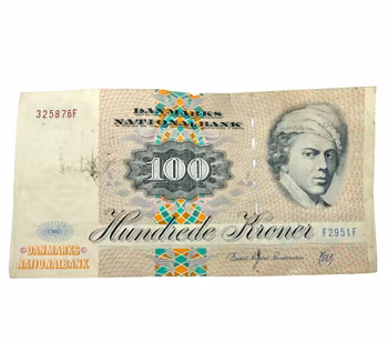 100 Kronor 1972A Danmark