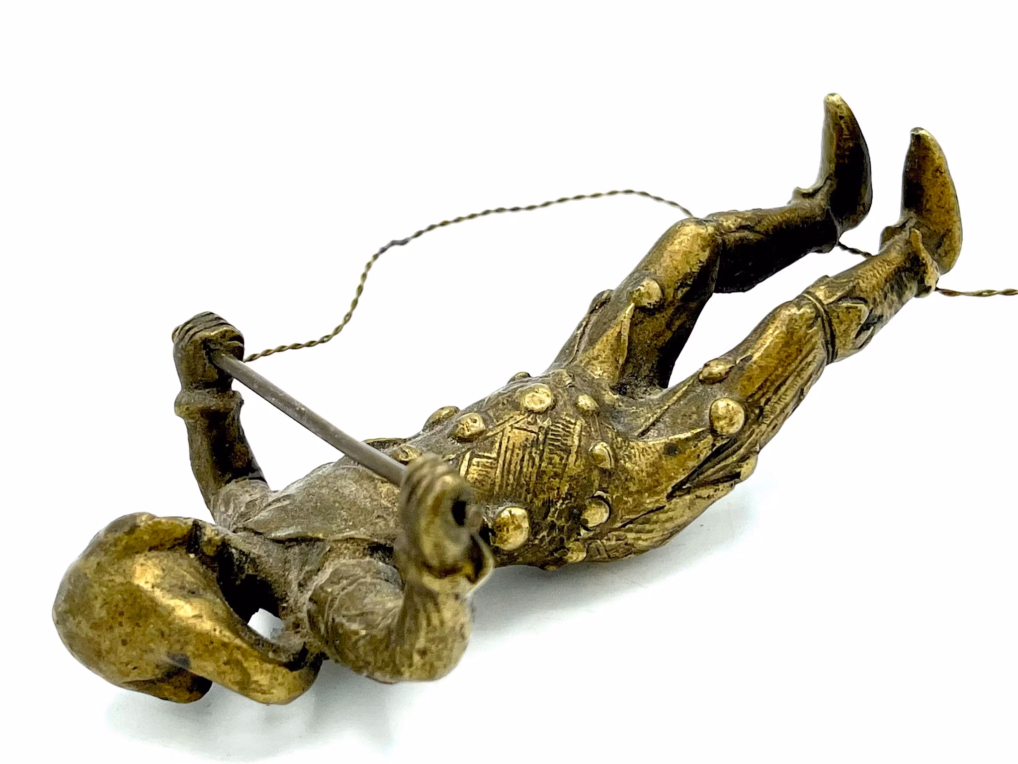 Antik messingstatue, Klovn