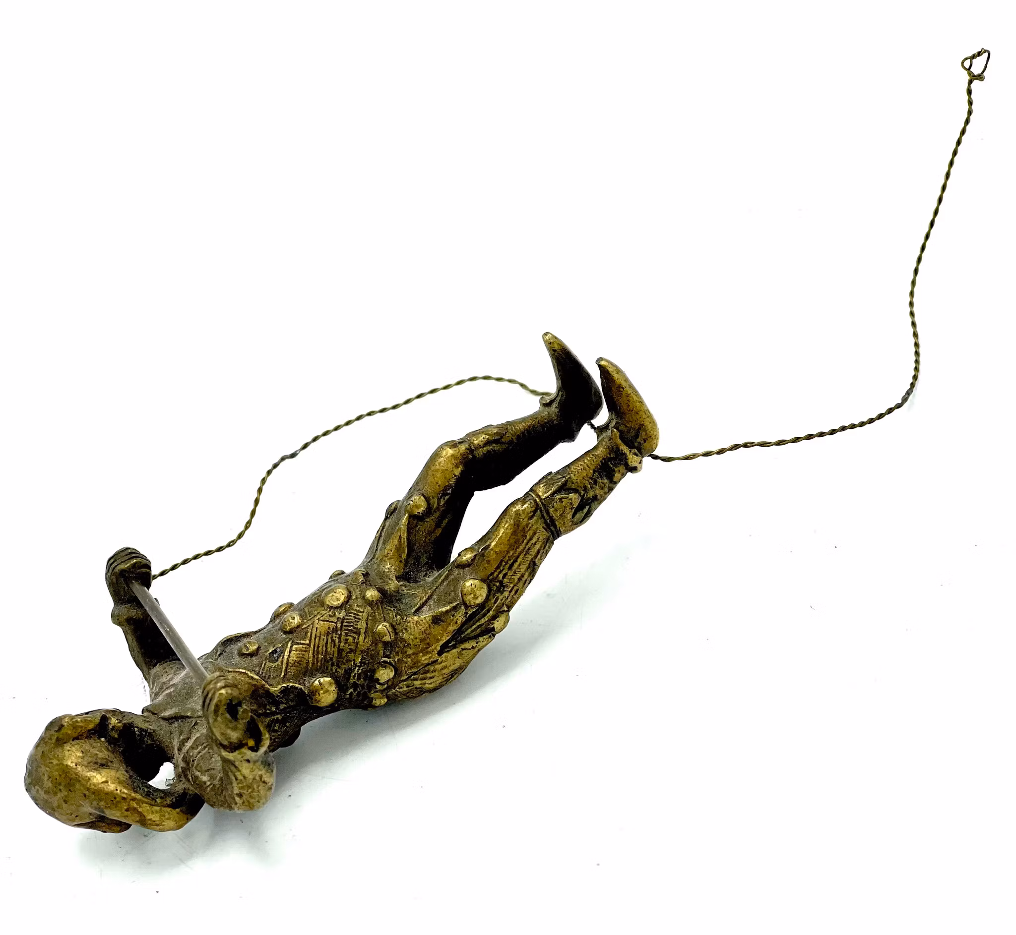 Antik messingstatue, Klovn