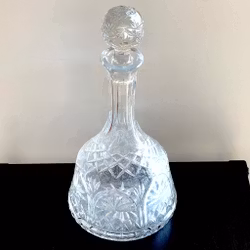 Vintage Kristall vinkaraff Thomas Webb Wellington