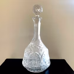 Vintage Kristall vinkaraff Thomas Webb Wellington