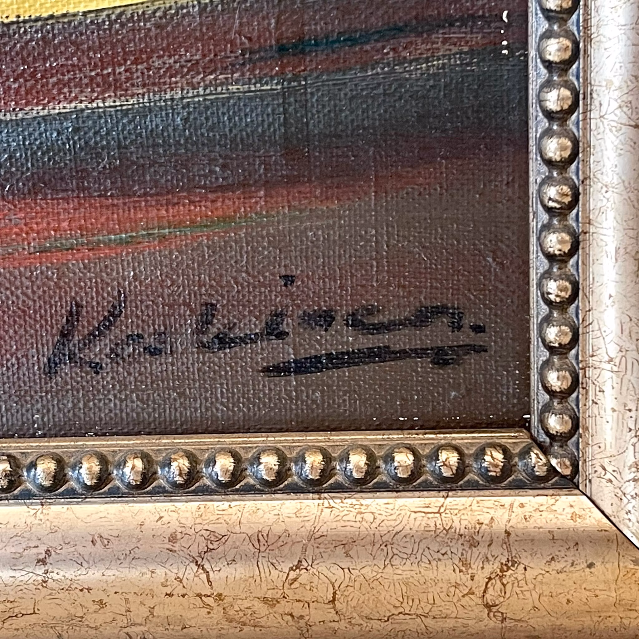 Koskinen, Oljemålning på duk, Signerad