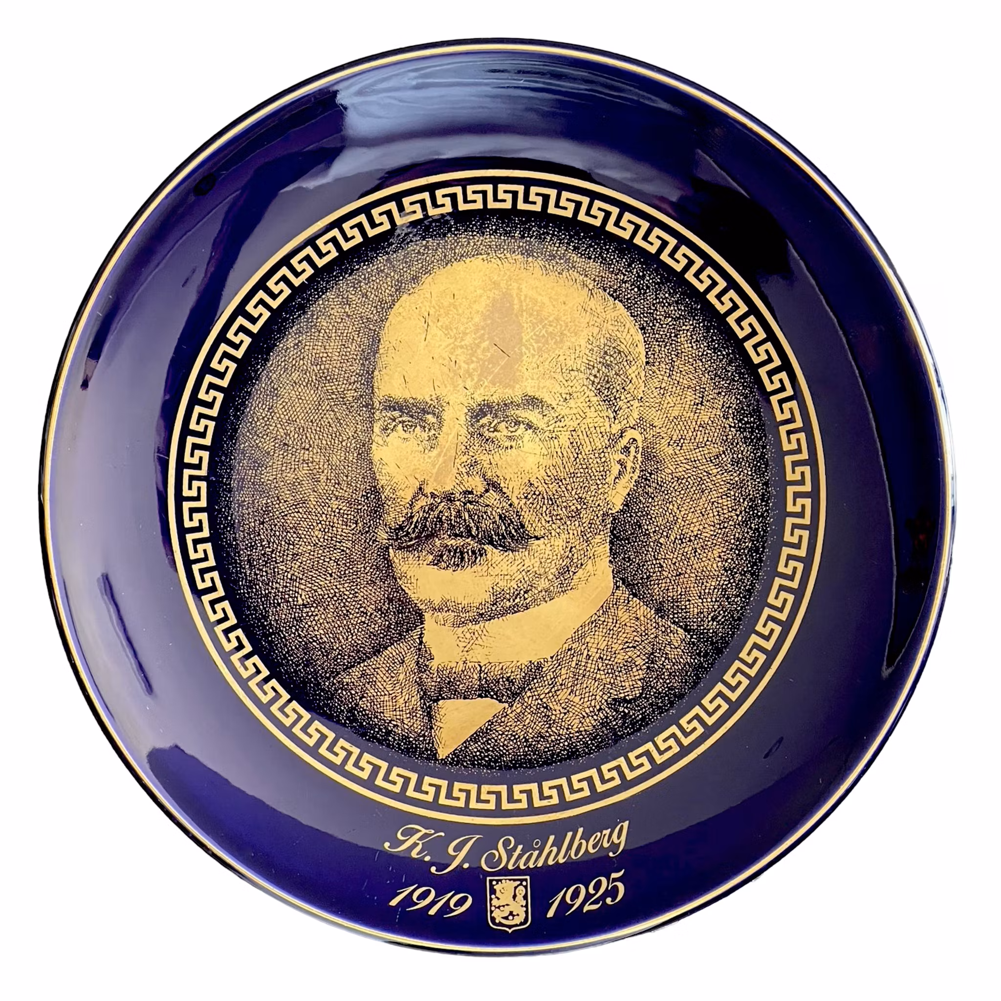 Minnesplatta, Finlands presidenter, K.J. Ståhlberg 1919-1925, Arabien