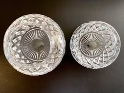 Krystallskål med lokk