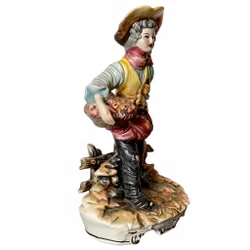 Porcelanowa figurka Capodimonte, Włochy