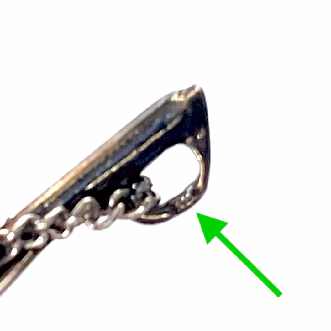 Vliegtuigketting, zilver 925