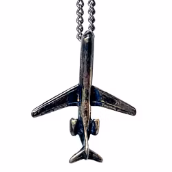 Vliegtuigketting, zilver 925