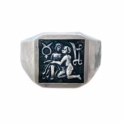 Sterling 925 silver Justerbar ring