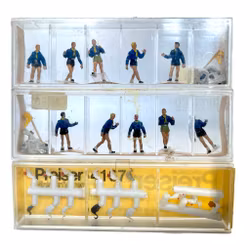 3 Stück, Preiser Miniaturfiguren HO