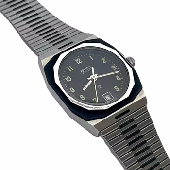 BWC Quartz Swiss Armbanduhr