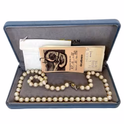 Collier odlade pärlor ca 7 mm