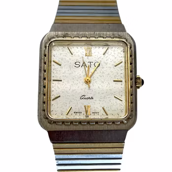 Vintage Sato Quartz, Armbandsur, Swiss