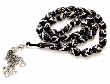 Gammal radband 33 pärlor