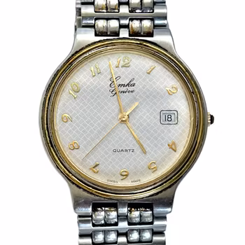 Emka Geneve Quartz Swiss Herrarmbandsur
