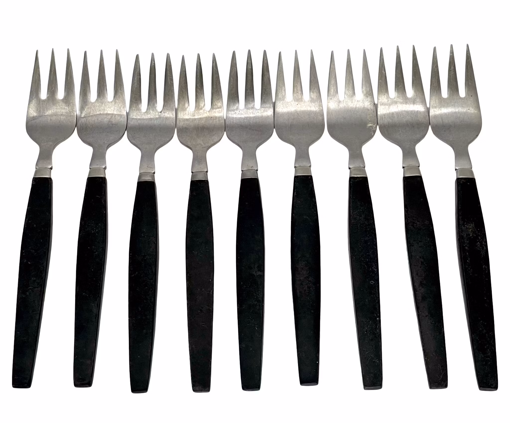 Bestick i rostfritt stål och bakelit, 25-delar