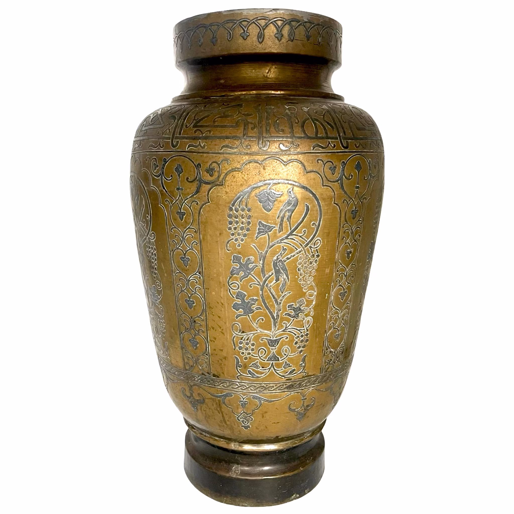 Wazon - Damaszek Dzieło z miedzi i srebra, Damaszek, XVIII wiek